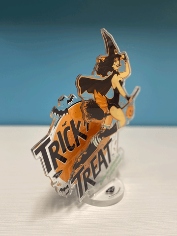 Acrylic Halloween! "Trick'r Treat!"