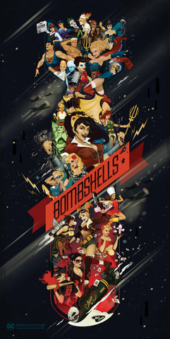 1 DC Bombshells Celebration Poster 18x36
