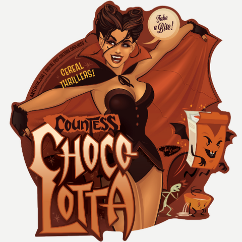 Stickers: CerealThrillers! CountessChoco-Lotta