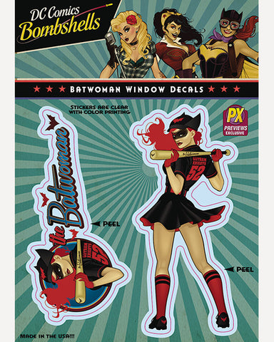 Stickers: The DC Bombshells - Batwoman