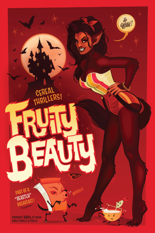 12x18 CerealThrillers! FRUITY BEAUTY