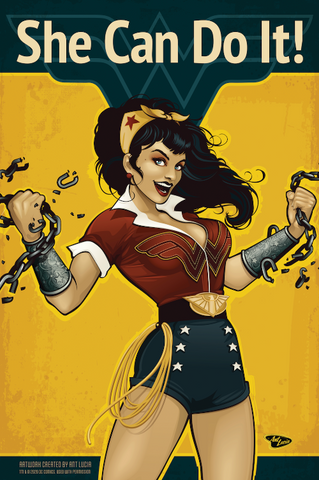 12x18 DC Bombshells Wonder Woman