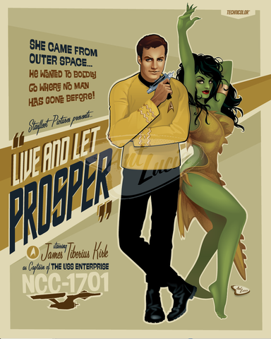 16x20 NCC-1701 "Live and Let Prosper"