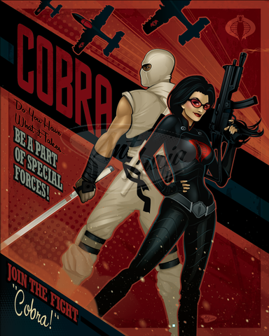 16x20 Join the Fight: COBRA
