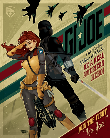 16x20 Join the Fight: GIJOE