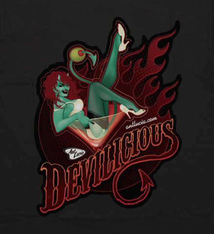Tshirts: Devilicious - Mens