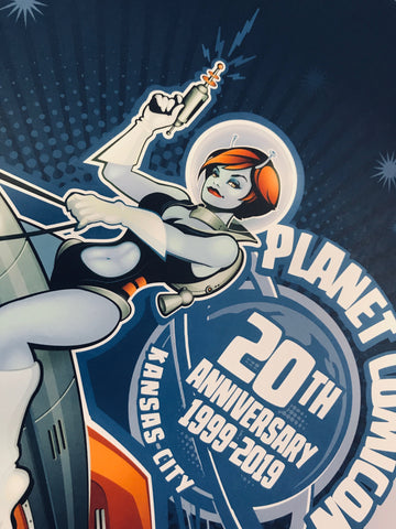 Planet Comicon 20th Anniversary Exclusive 12x18